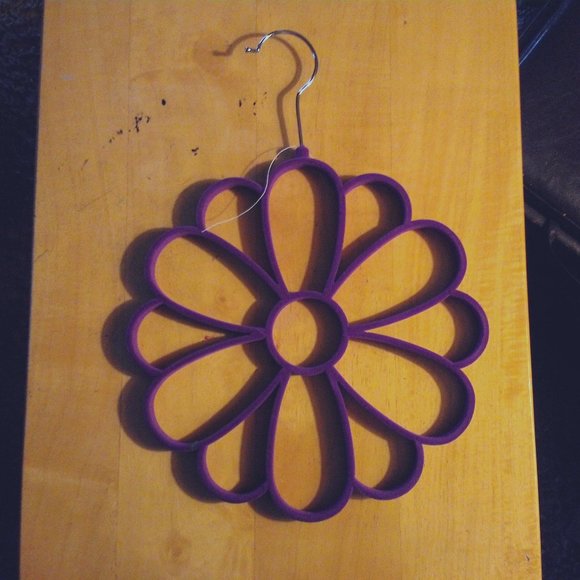 IKEA Other - NWT Purple velvet Scarf Hanger from IKEA